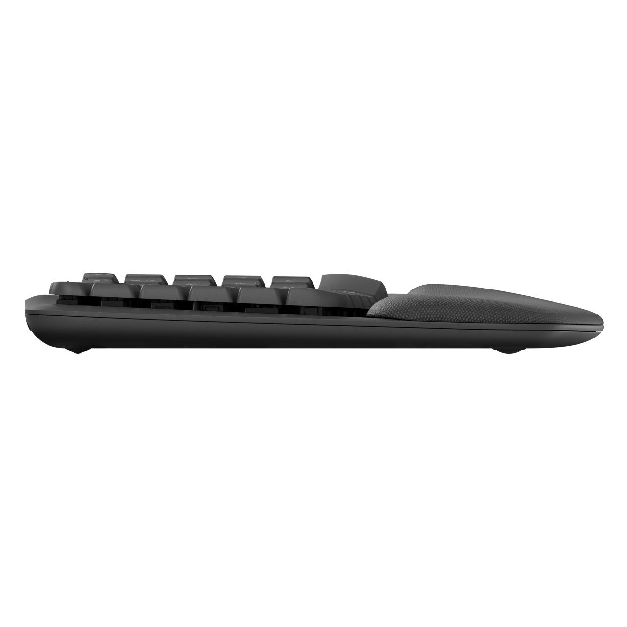 LOGITECH Wave Keys wireless ergonomic keyboard - GRAPHITE - (NLB) - 2.4GHZ/BT - N/A - CENTRAL-419 - UNIVERSAL