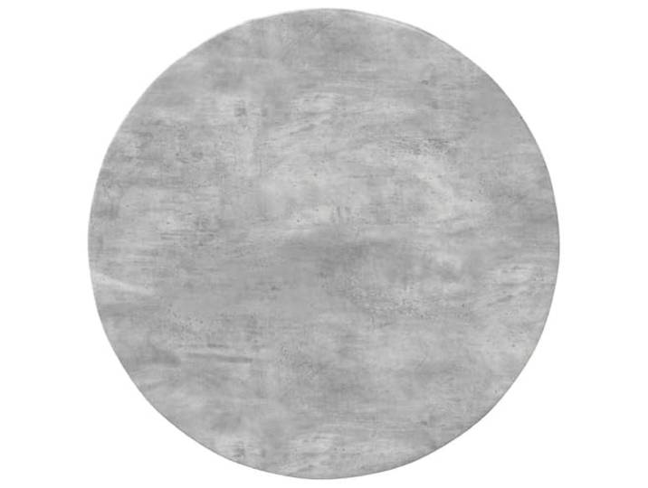 GHVBNMF Tischplatte Rund Ø 80 cm Holzwerkstoff Betongrau Ersatzplatte Robuste Ersatzplatte für Esszimmer und Home Office, pflegeleichte Oberfläche für DIY-Möbel und moderne Bistro-Tische.
