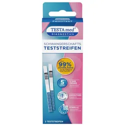 TESTAMED Schwangerschafts Frühtest Teststreifen 1 St