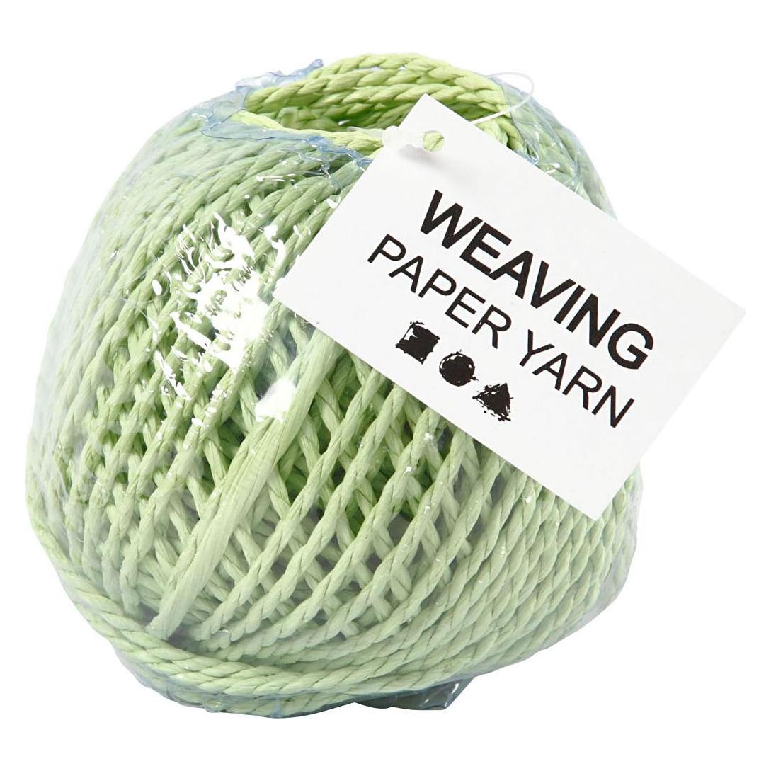 Creativ Company Papiergarn Hellgrün, 40m (40 m) (5707167967126)