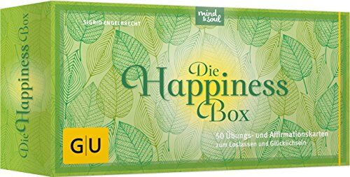 Sigrid Engelbrecht - Die Happiness-Box: 50 Übungs- und Affirmationskarten zum Loslassen und Glücklichsein (GU Buch plus Körper & Seele) - Preis vom 11.10.2026 03:10:56 h