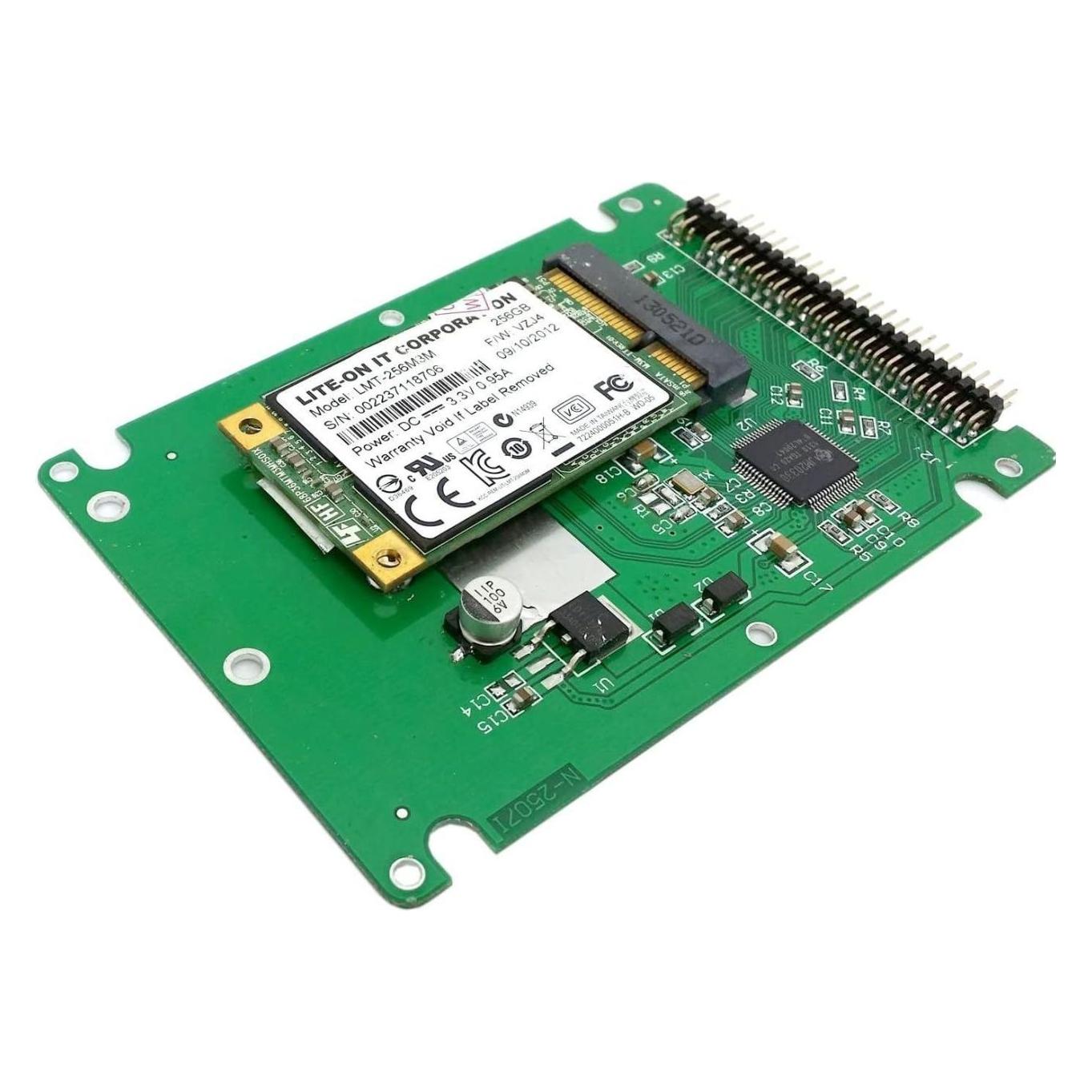 PowerGuard mSATA SSD to IDE 44-Pin 2.5" HDD Case (00036228)