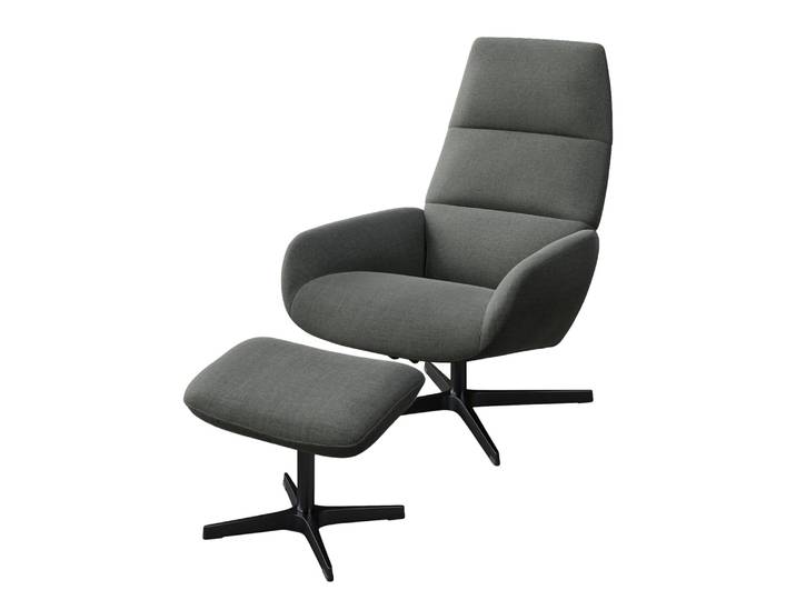 Fauteuil relax Turami Vert/Vert foncé Tissé à plat 71 x 110 x 80cm