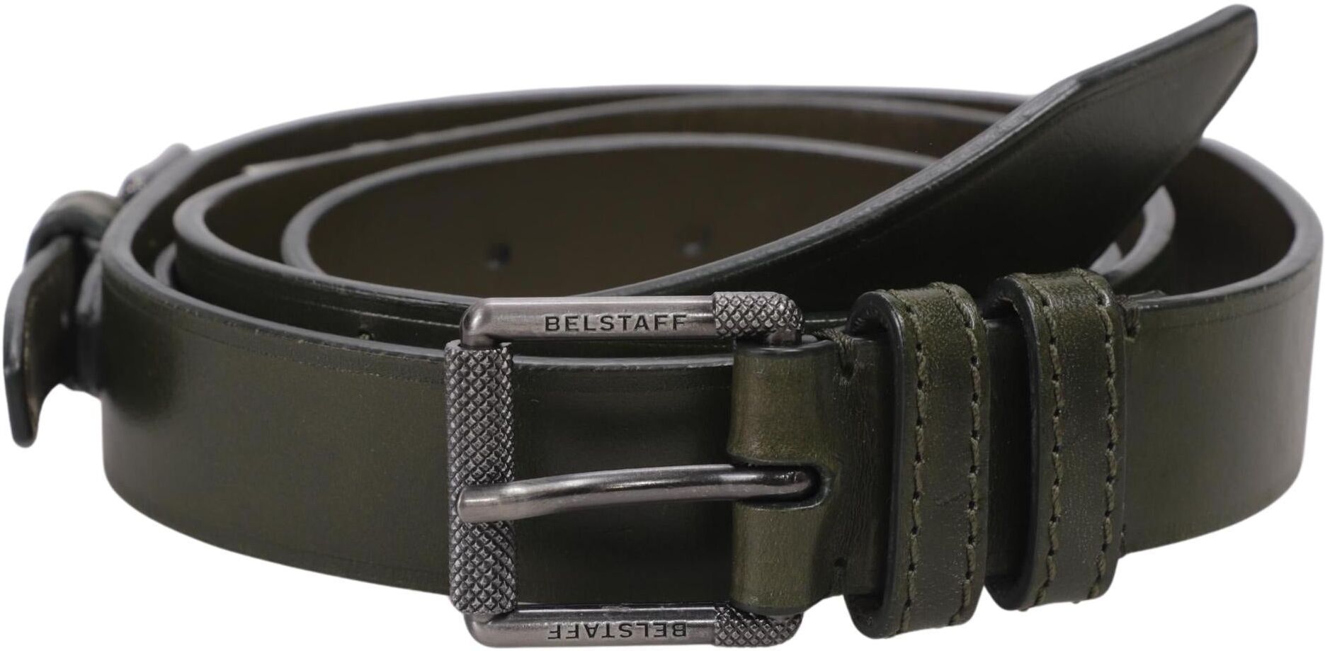 Belstaff Damen Gürtel, Grün, Gr. 95, kein / Etikett - Second Hand