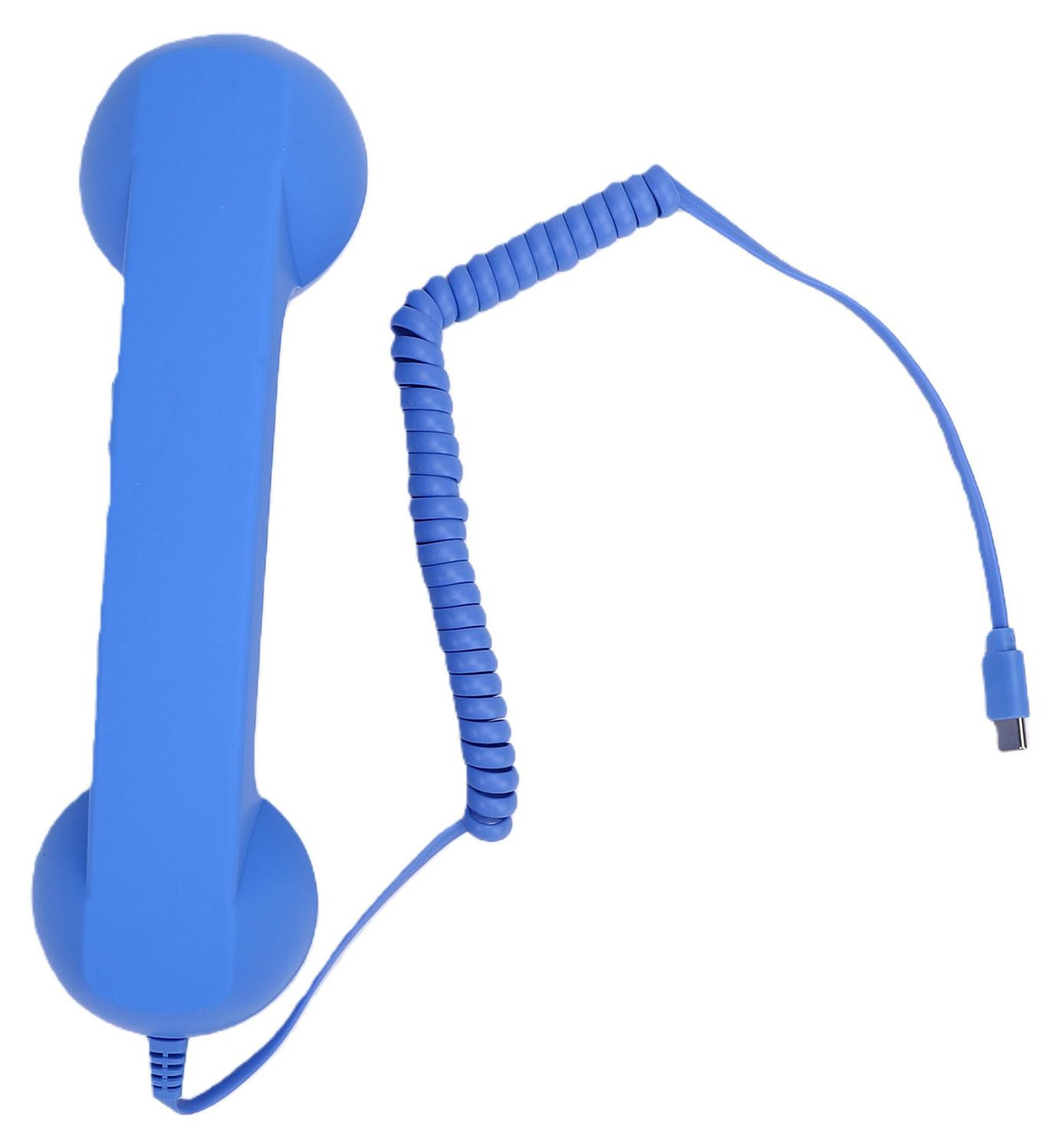 Gistuch Retro-telefoontoestel Type C Vintage Bekabeld Handapparaat met Luidspreker en Microfoon