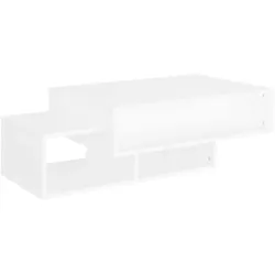 vidaXL Couchtisch Weiß 105x55x32 cm Holzwerkstoff