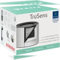 LEITZ Ersatz-3-In-1 H13 HEPA-Filter für TruSens Luftreiniger Z-2000 Packung mit 12 Stück
