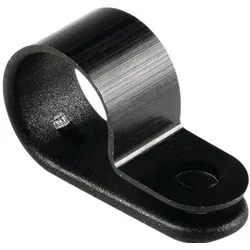 HellermannTyton, Kabelhalter, Schwarz Nylon 6.6 P Clip 16mm