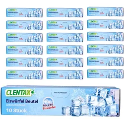 CLENTAX Eiswürfelbeutel 30 x 10 Stk