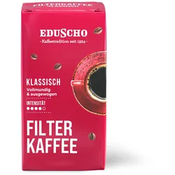 Eduscho Filterkaffee Klassisch - 500 g Gemahlen - Intensität: 4/5