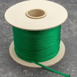 Lesezeichenband auf Rolle, 4-5 mm, (Rolle mit 600 m) grün, Viskose
