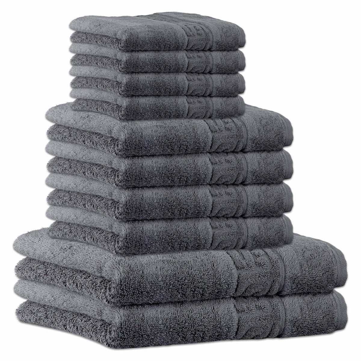 Cawoe Set van 10 Handdoeken C Noblesse, 50 x 100 cm