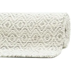 THEKO Handwebteppich Trondheim natural beige 55 x 80 cm