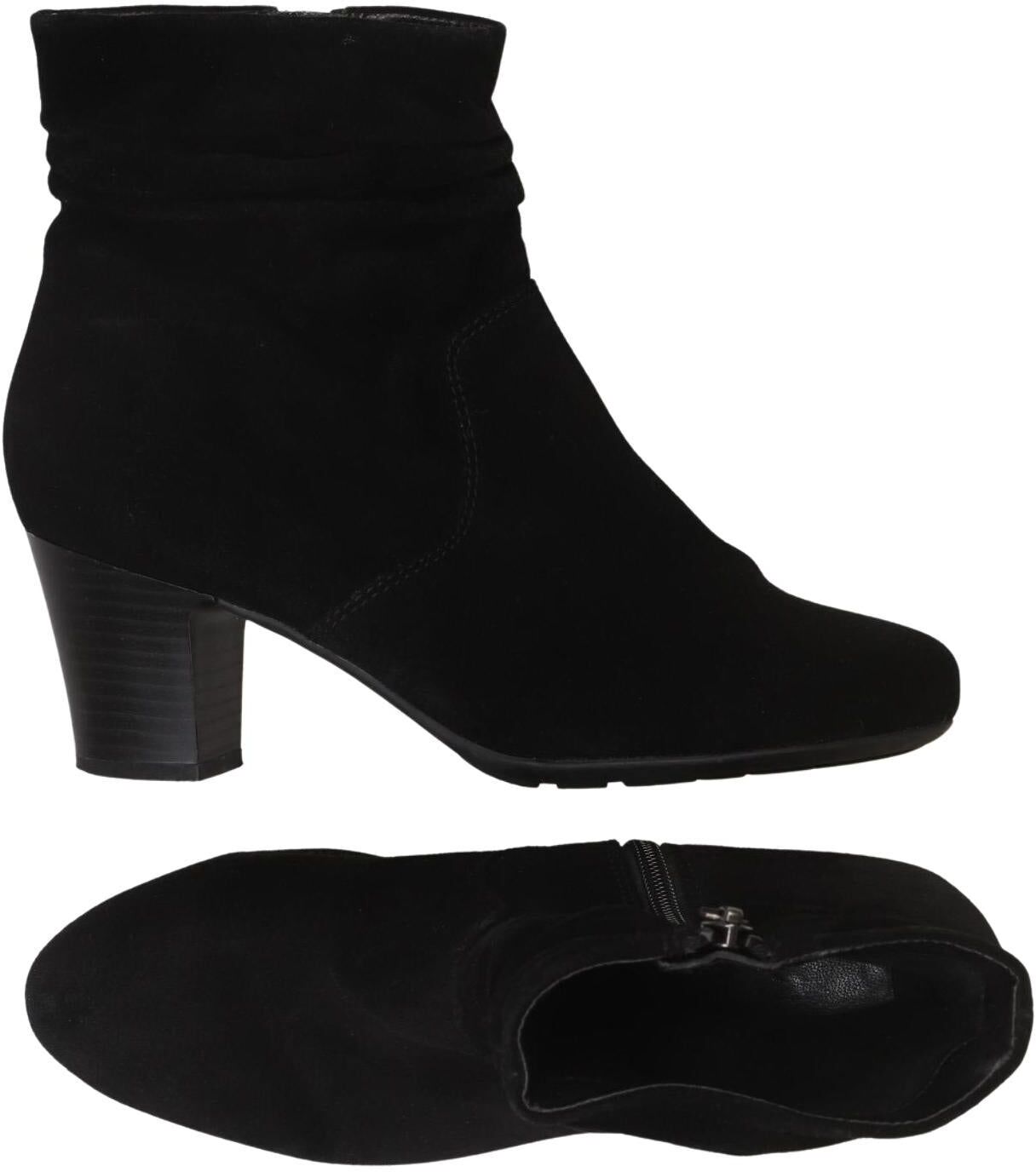 5th Avenue Damen Stiefelette, Schwarz, Gr. EU 36, Leder - Second Hand