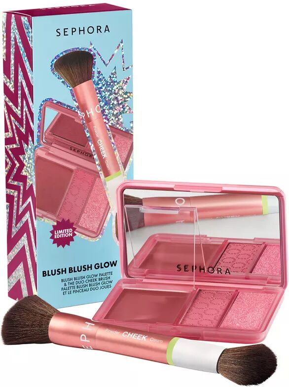 SEPHORA - Blush Blush Glow Set - Rouge- & Highlighter-Palette, Set