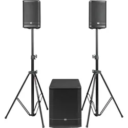 DAP Pure Club 15 15""+ 8"" Set mit aktiven Lautsprechern