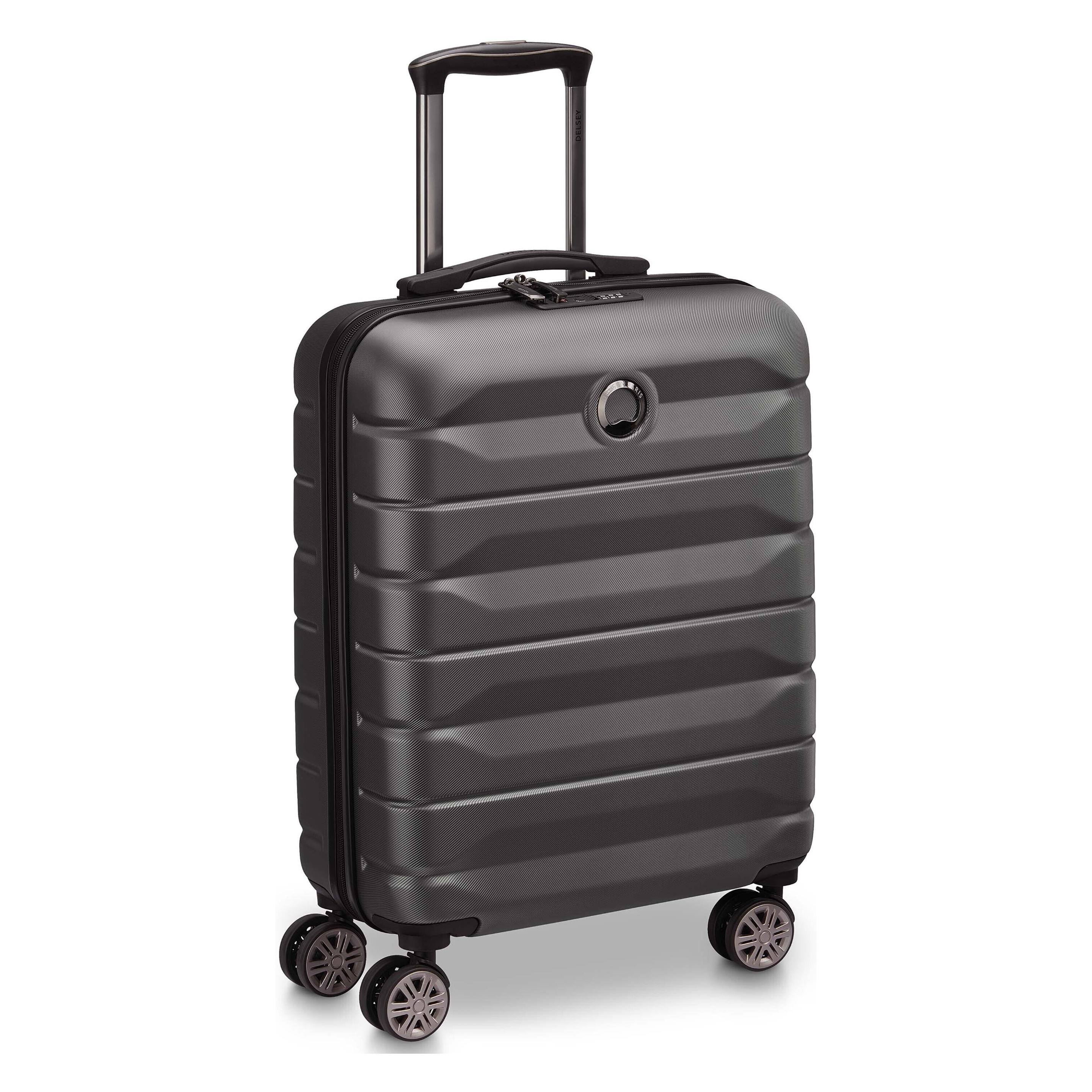 Delsey Air Armour Slim -matkalaukku, musta (34 l) (00386680300T9)
