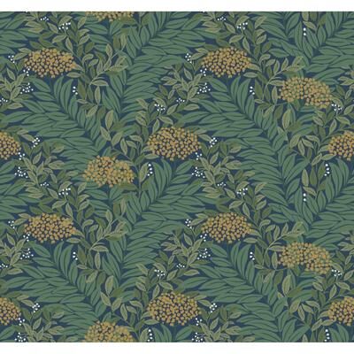 Rifle Paper Co.Highgrove Navy Wallpaper