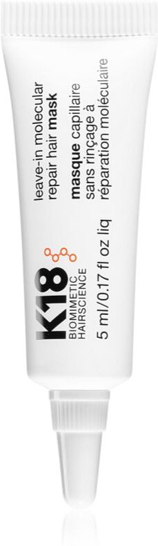 K18 Molecular Repair Hair Mask spülfreie Haarpflege 5 ml