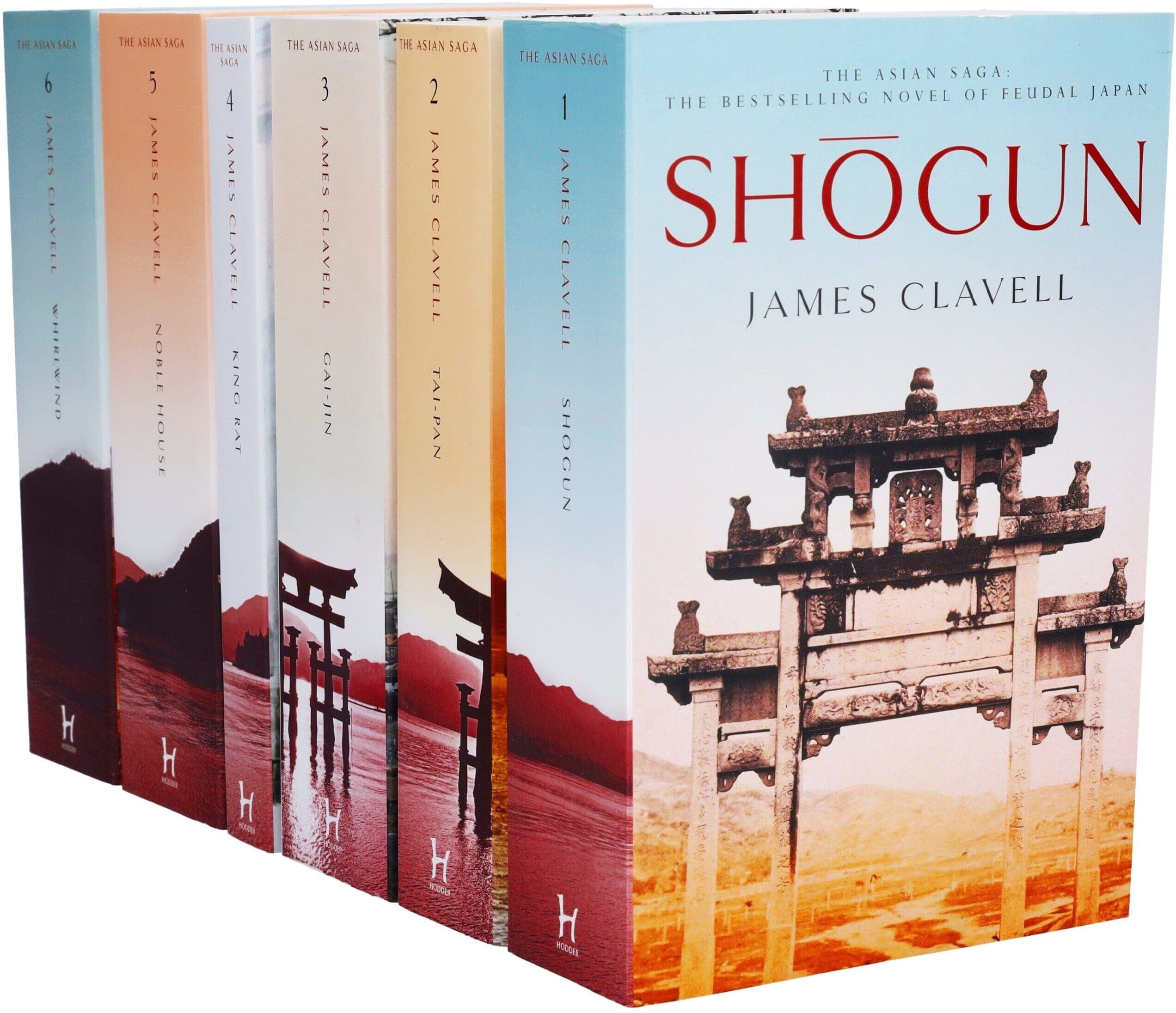 Shogun by James Clavell: The Asian Saga 6 Books Collection Set - Fiction - Paperback Hachette