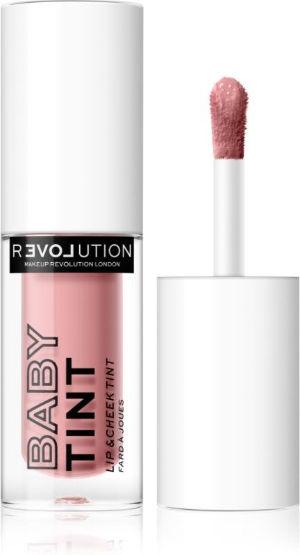 Revolution Relove Baby Tint liquid blusher and lip gloss shade Baby 1.4 ml