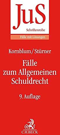 Udo Kornblum - Fälle zum Allgemeinen Schuldrecht - Preis vom 09.10.2026 07:28:09 h