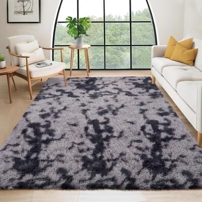 Garvee Modern Shag Fluffy Area Rug