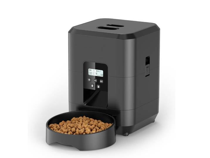 Mangeoire automatique intelligente pour animaux de compagnie, distributeur de nourriture pour chat et chien, bol d'alimentation avec enregistrement, alimentation précise et précise, fournitures pour