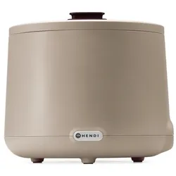 HENDI Suppenkessel UNIQ,  designed by Robert Bronwasser, 8L, Beige, 220-240V/500W, ⌀365x(H)325mm