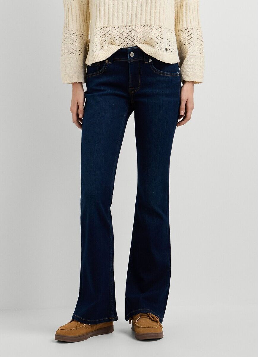 PEPE JEANS Jean flare, taille basse, Pimlico