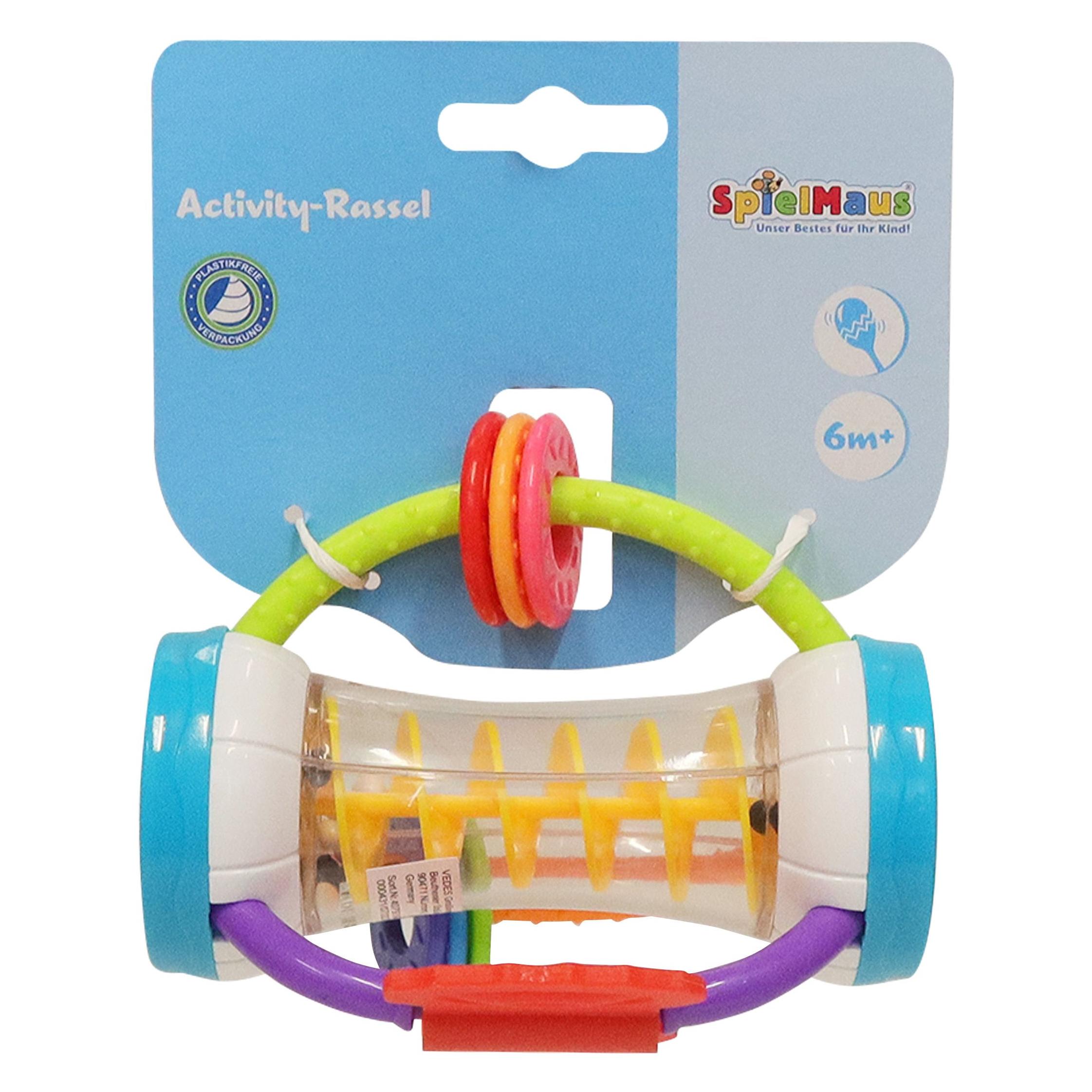 Spielmaus SMB Activity-Rassel mit Spiegel (0040797866)