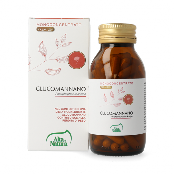 ALTA NATURA-INALME Srl Alta Natura, Glucomannano, 100 Capsule 