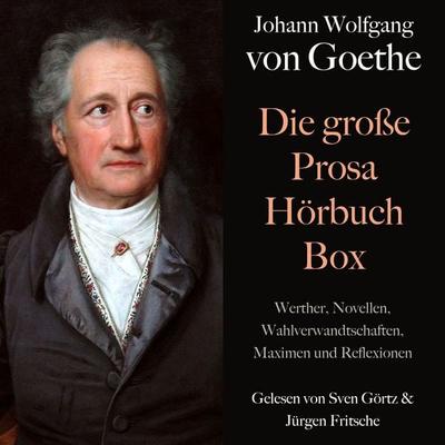 Johann Wolfgang von Goethe: Die große Prosa Hörbuch Box - Johann Wolfgang von Goethe, Audio, 9783754515952
