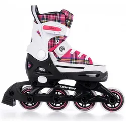 Tempish, Mädchen, Rollschuhe, Rebel T Jr verstellbare Rollschuhe (37), Weiss, Pink