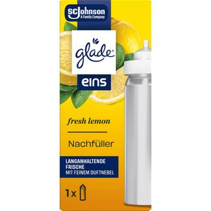 glade Raumduft eins, touch & spray, 10 ml, Nachfüller, Fresh Lemon