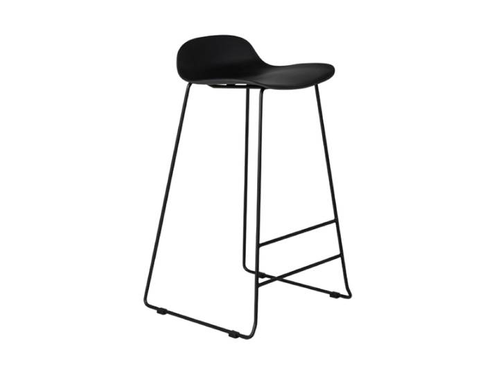 Design Barhocker „Wave“ Schwarz VE DESIGN