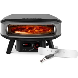 Cozze 17" Premium Gas-Pizzaofen mit rotierendem Stein