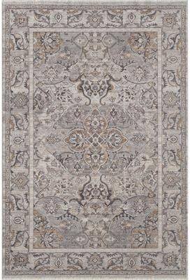 Domani Greige Traditional And Ornate Area Rug