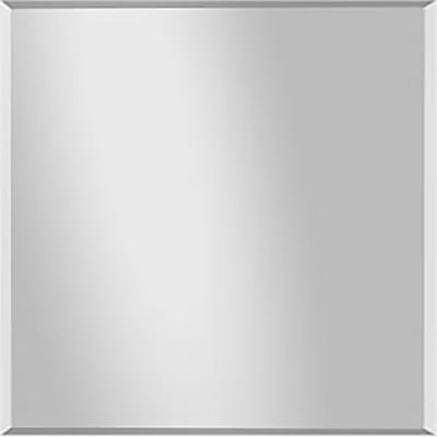 Spiegel MÄUSBACHER "Bonnie", transparent, B:60cm H:60cm T:2cm, Holzwerkstoff, Spiegelglas, Spiegel, Wandspiegel mit Steilfacette