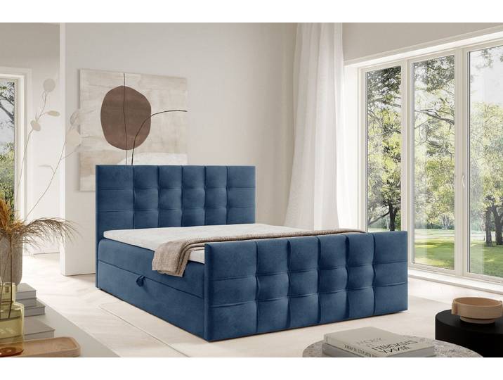 DB-Möbel Boxspringbett Boxspringbett TOP-ONE-elegance, modernes Design Möbel-vom Hersteller