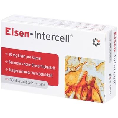 Eisen-Intercell magensaftresistente Kapseln 30 St magensaftresistent