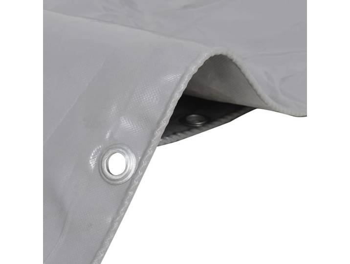 vidaXL Bâche de protection 650 g/m² 4x5 m Gris