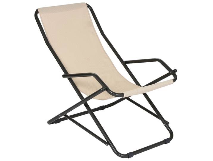 Liegestuhl KRABI 62x85x90cm beige