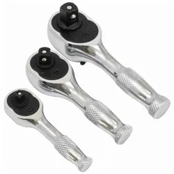 GCS, Ratsche, Satra Mini Rasseln 3 Stk. 1/4"3/8"1/2" (1/2", 1/4", 3/8")