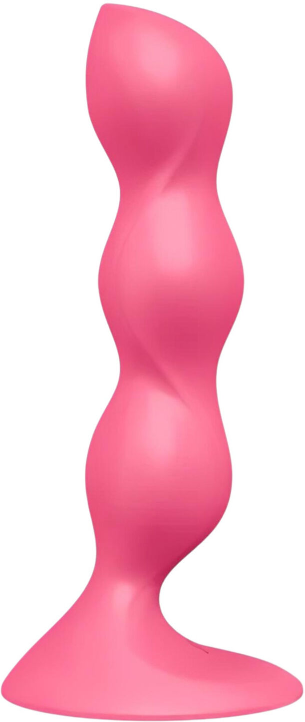 Satisfyer Triple Ball-R - Beaded Anal Vibrator (Pink)