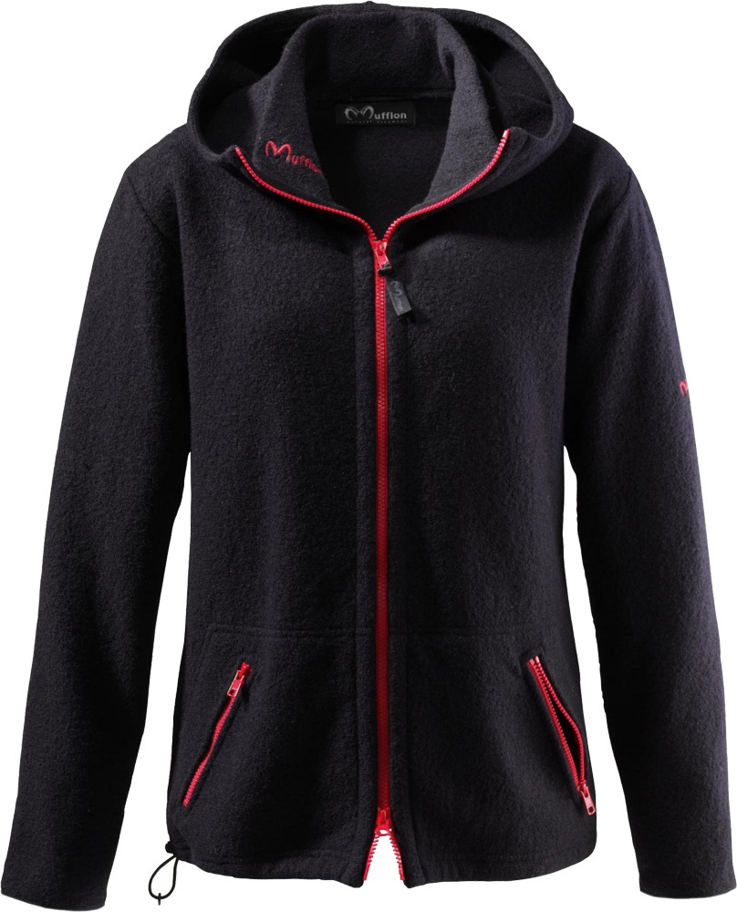 Mufflon W100 Mu-Nele kohle RV rot XL