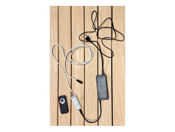Infraworld Saunaleuchte Infraworld Lumia Anschluss-Set Netzteil Controller Fernbedienung