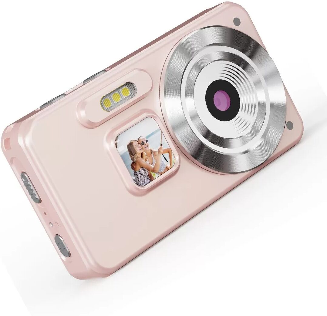 INF High Definition Digitalkamera CCD mit 2,8-Zoll-Bildschirm & 32GB TF-Karte Rosa