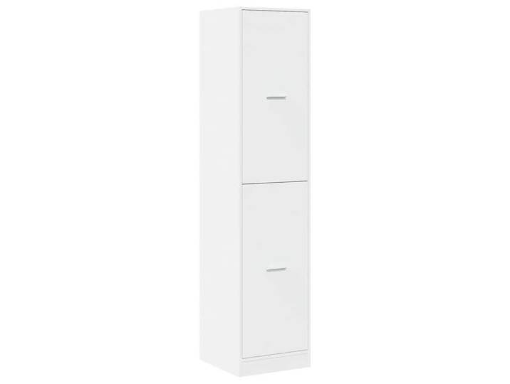 (SOLDES DEC)Armoire d'apothicaire - Armoire à vitrine - Anti-poussière - blanc 40x41x174 5 cm bois d'ingénierie 01_8118020