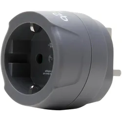 Kopp 473207014 Reiseadapter Europa nach United Kingdom  - 3 Stück
